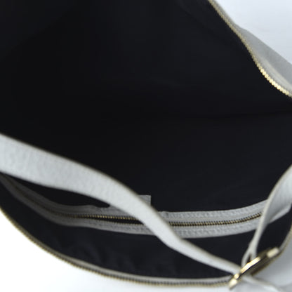 Gucci Calfskin Web Blondie Hobo White 5 of 12