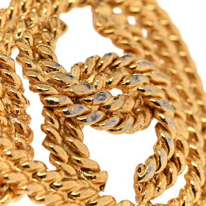 Chanel CC Chain Pendant Necklace Gold 7 of 7
