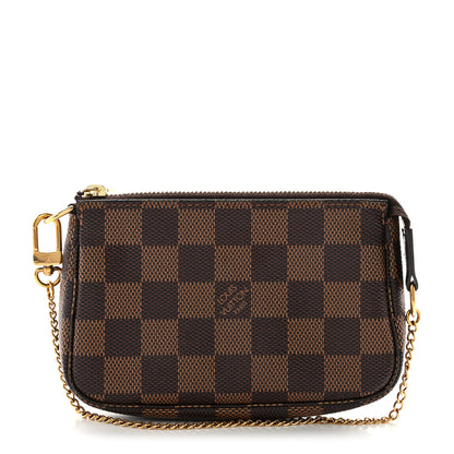 Louis Vuitton Damier Ebene Mini Pochette Accessories 1 of 7