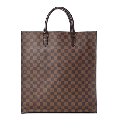 Louis Vuitton Damier Ebene Sac Plat 1 of 10