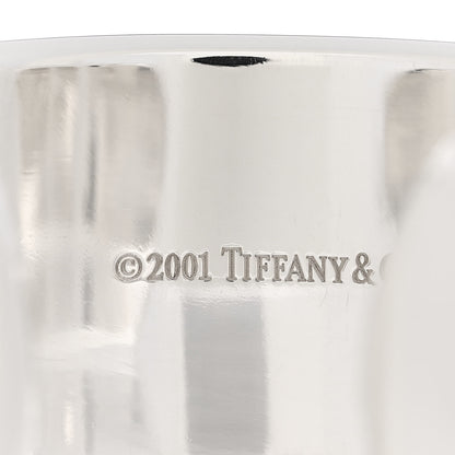 Tiffany Sterling Silver Wide 1837 Cuff Bracelet 3 of 5