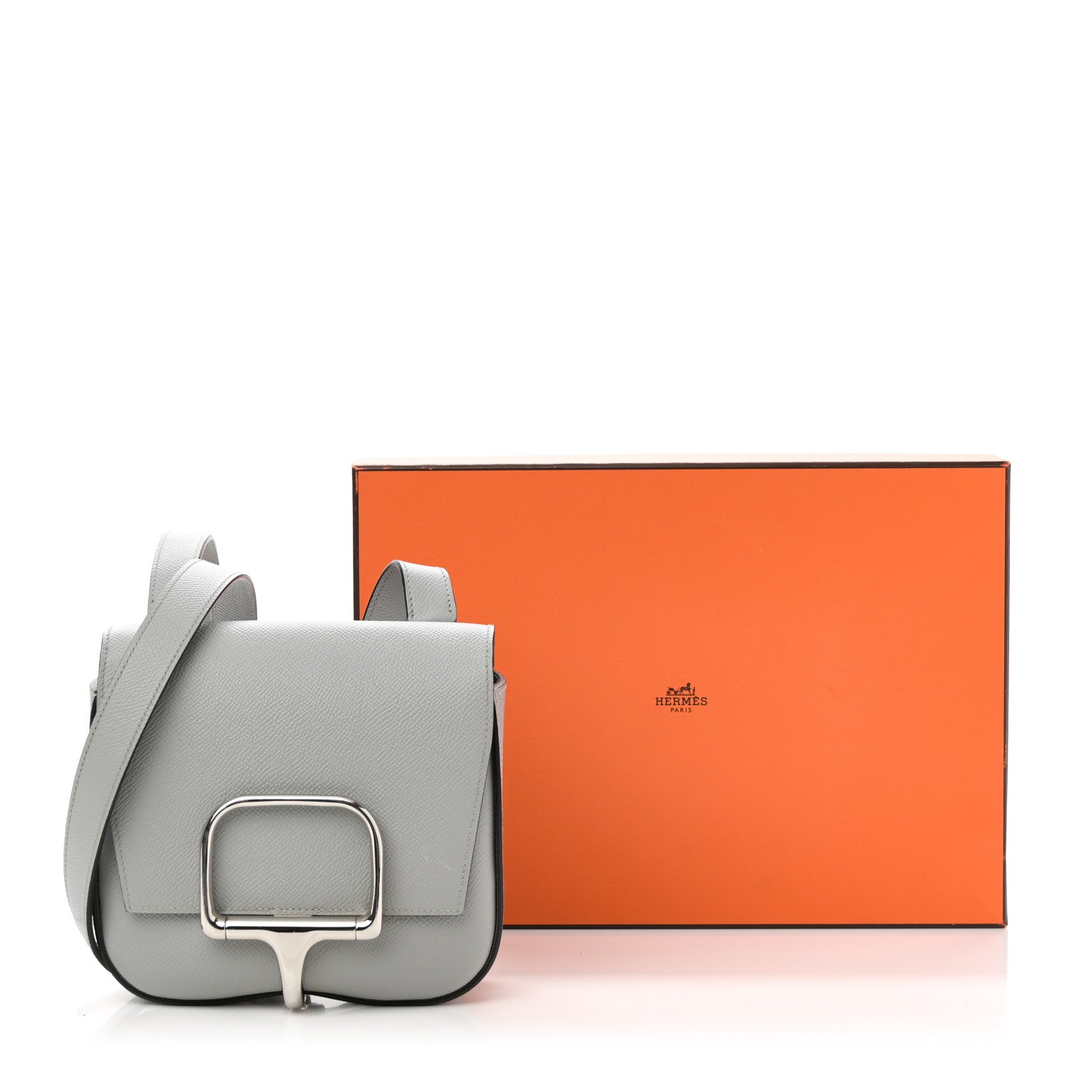 Hermes Epsom Mini Della Cavalleria Bleu Glacier 11 of 11
