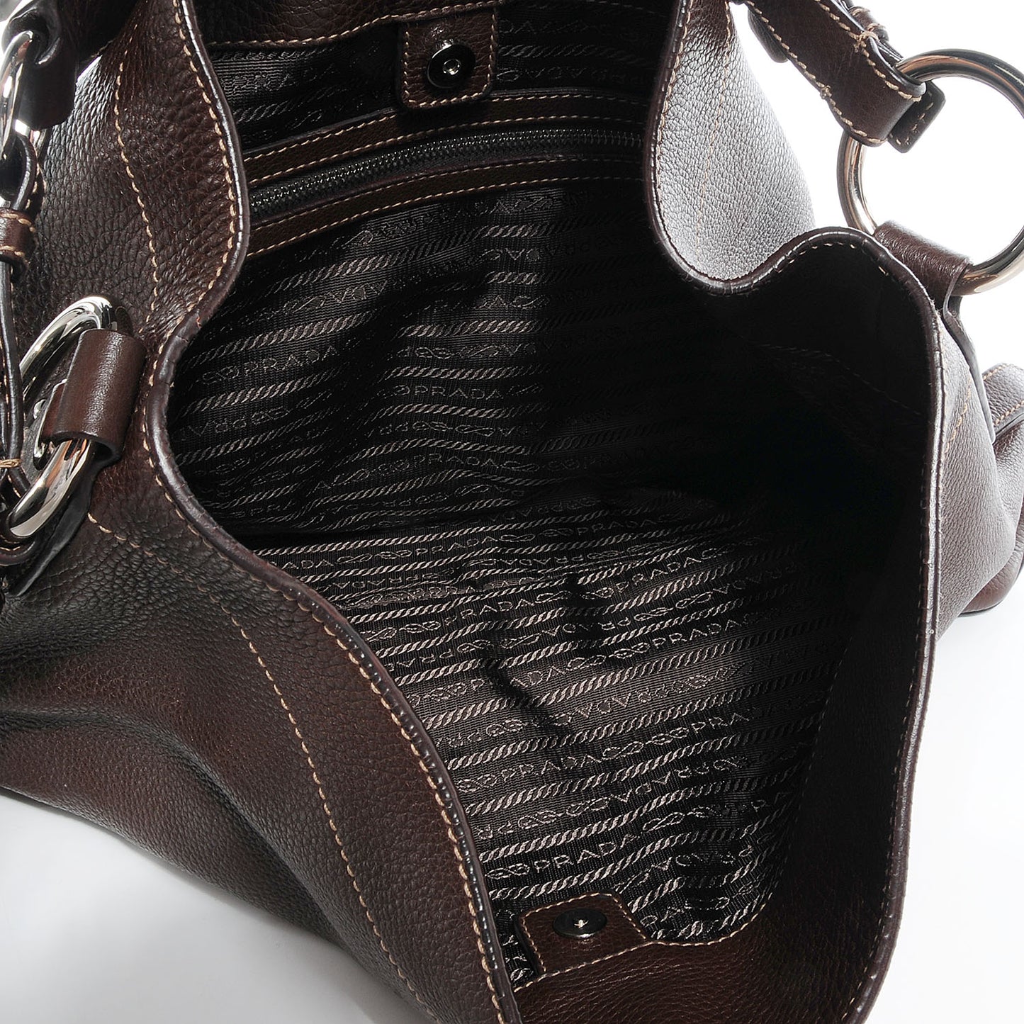 Vitello Daino Rope Hobo Caffe