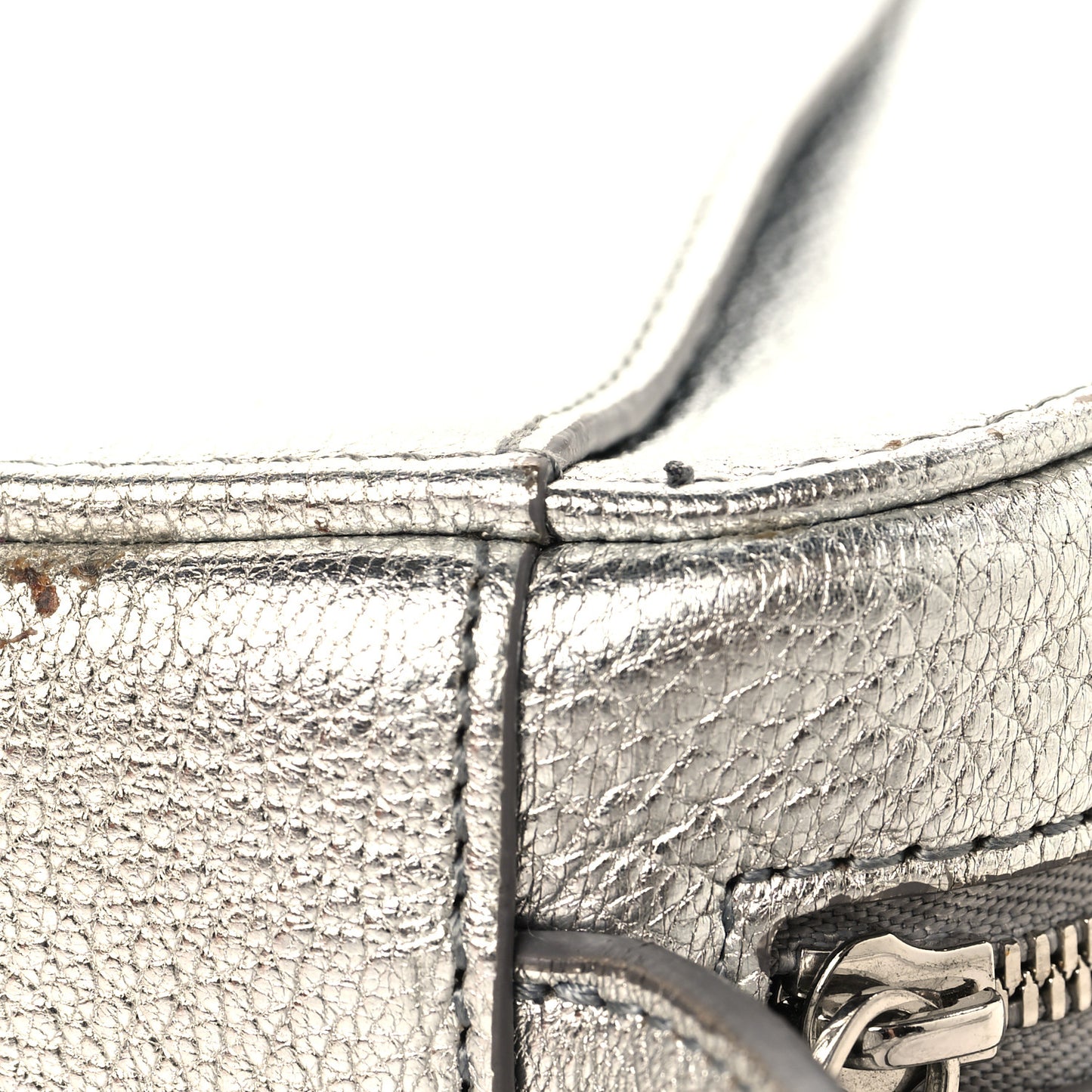 Calfskin XS Everyday Camera Bag Argent Black