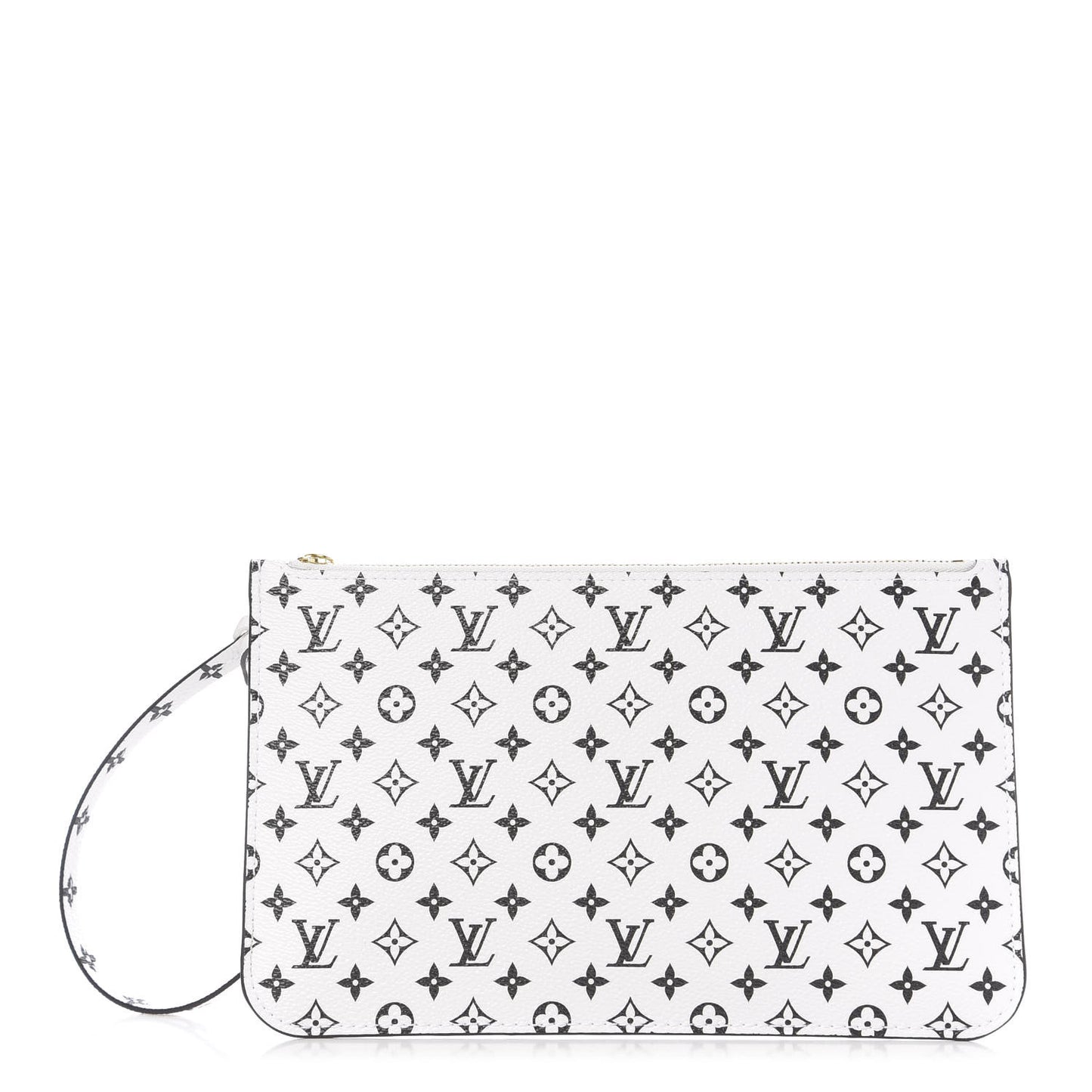 Monogram Giant Neverfull MM GM Pochette White