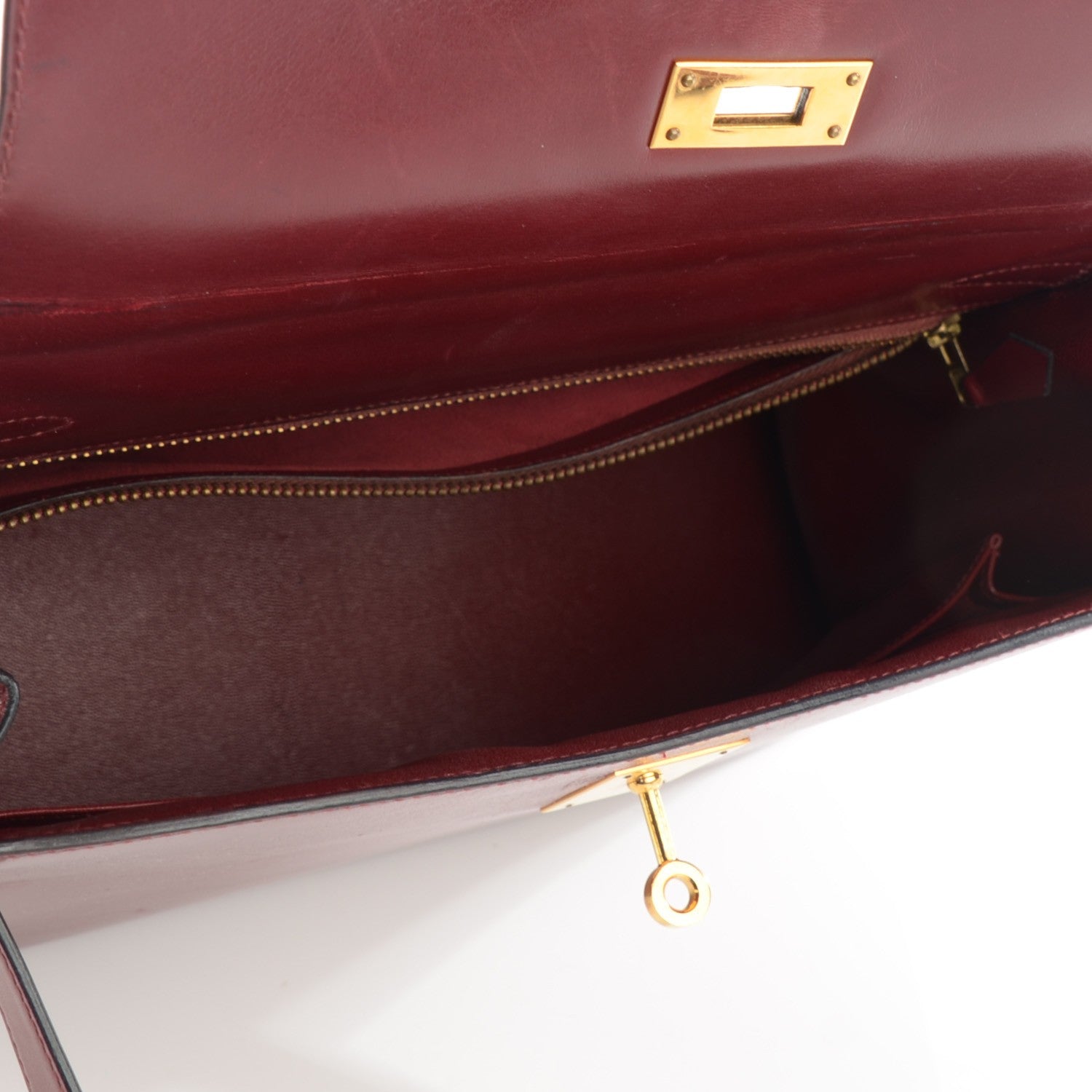 Hermes Box Kelly Sellier 32 Rouge H 20 of 22