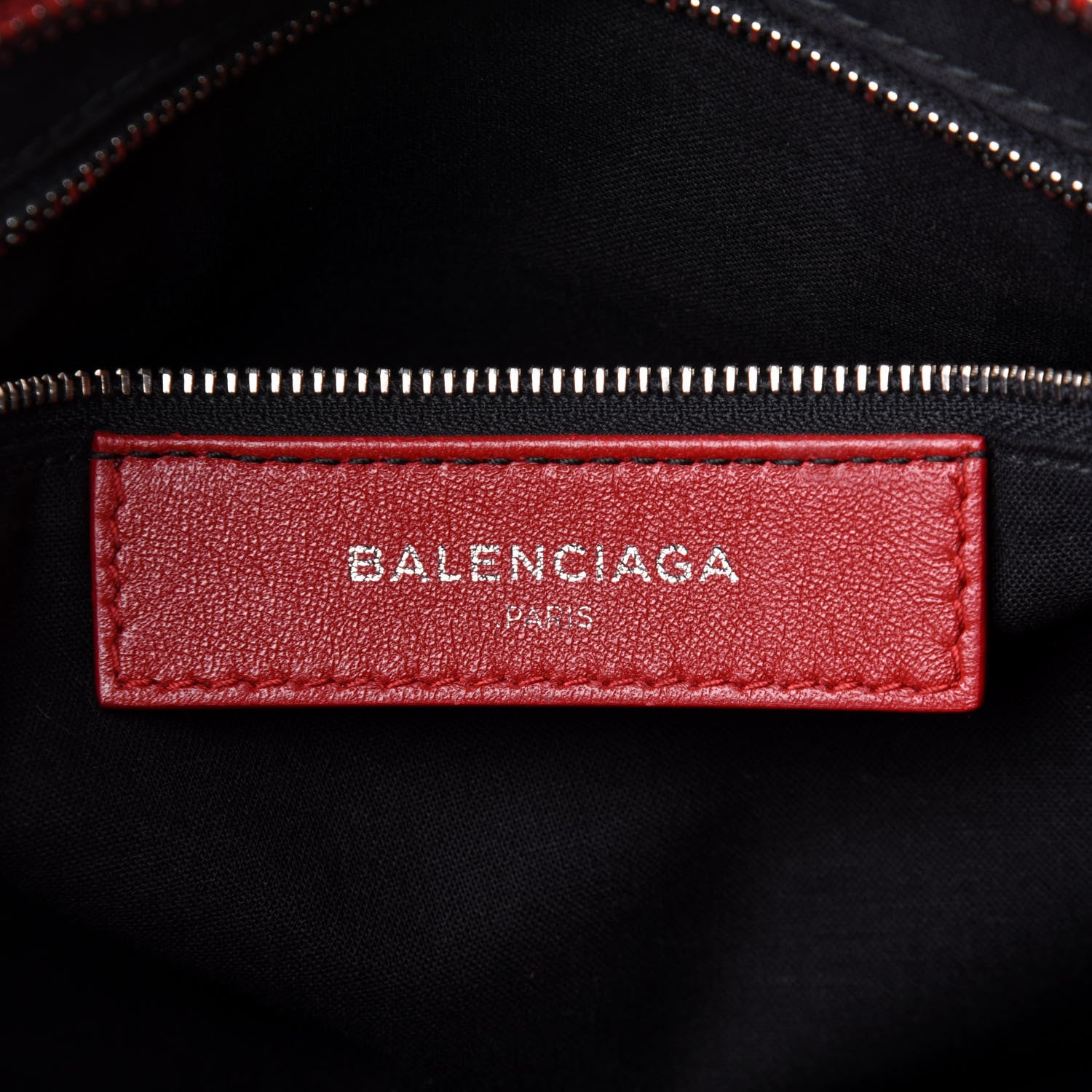 Balenciaga Chevre Silver Metallic Edge Hardware S City Bordeaux 5 of 9
