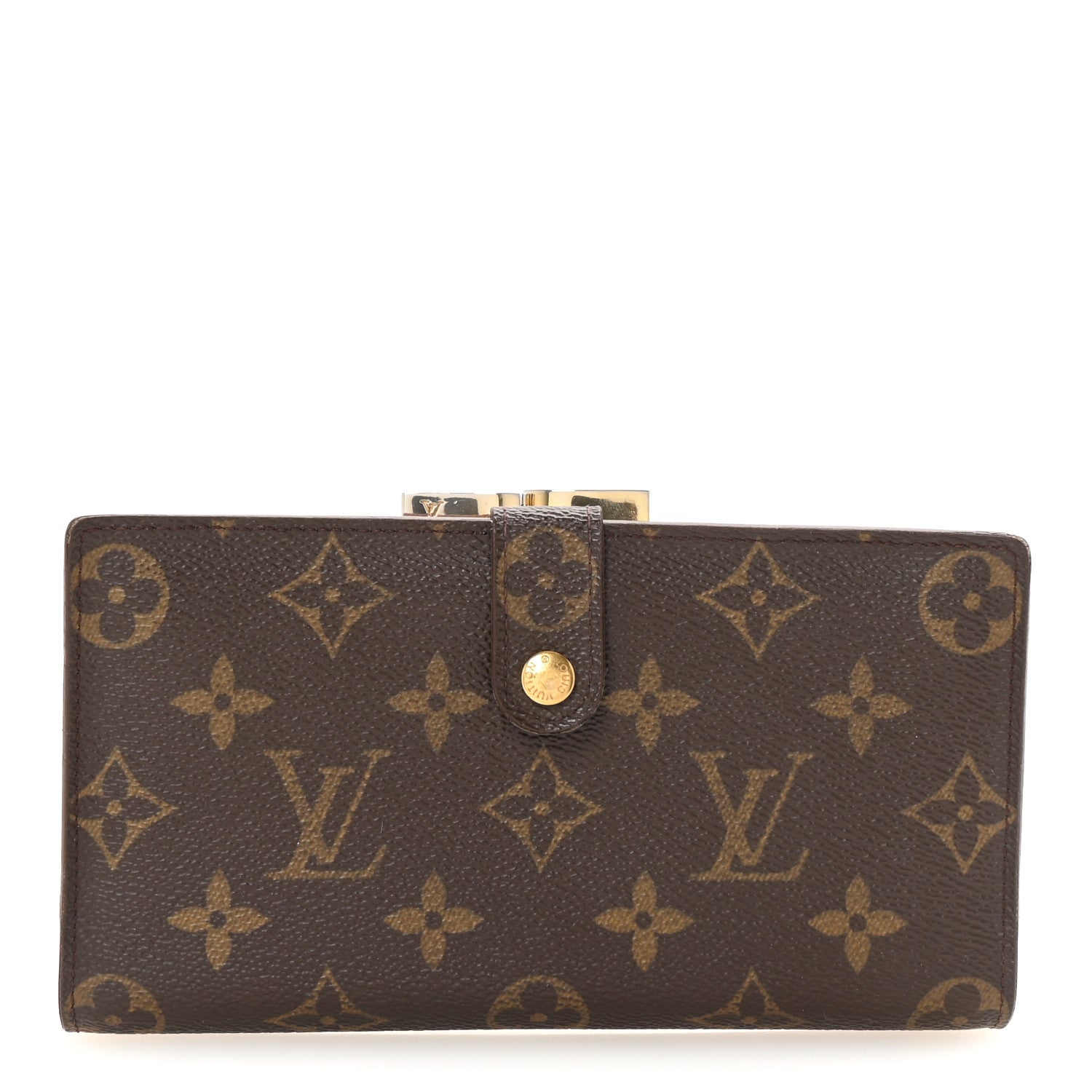 Louis Vuitton Monogram Continental French Purse Wallet 1 of 7