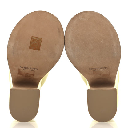 Bottega Veneta Nappa Slide Platform 115 Wedge Sandals 36 Seagrass 6 of 8