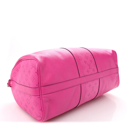 Louis Vuitton Taigarama Keepall Bandouliere 50 Fuchsia 3 of 8