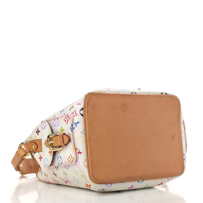 Louis Vuitton Monogram Multicolor Petit Noe White 4 of 30