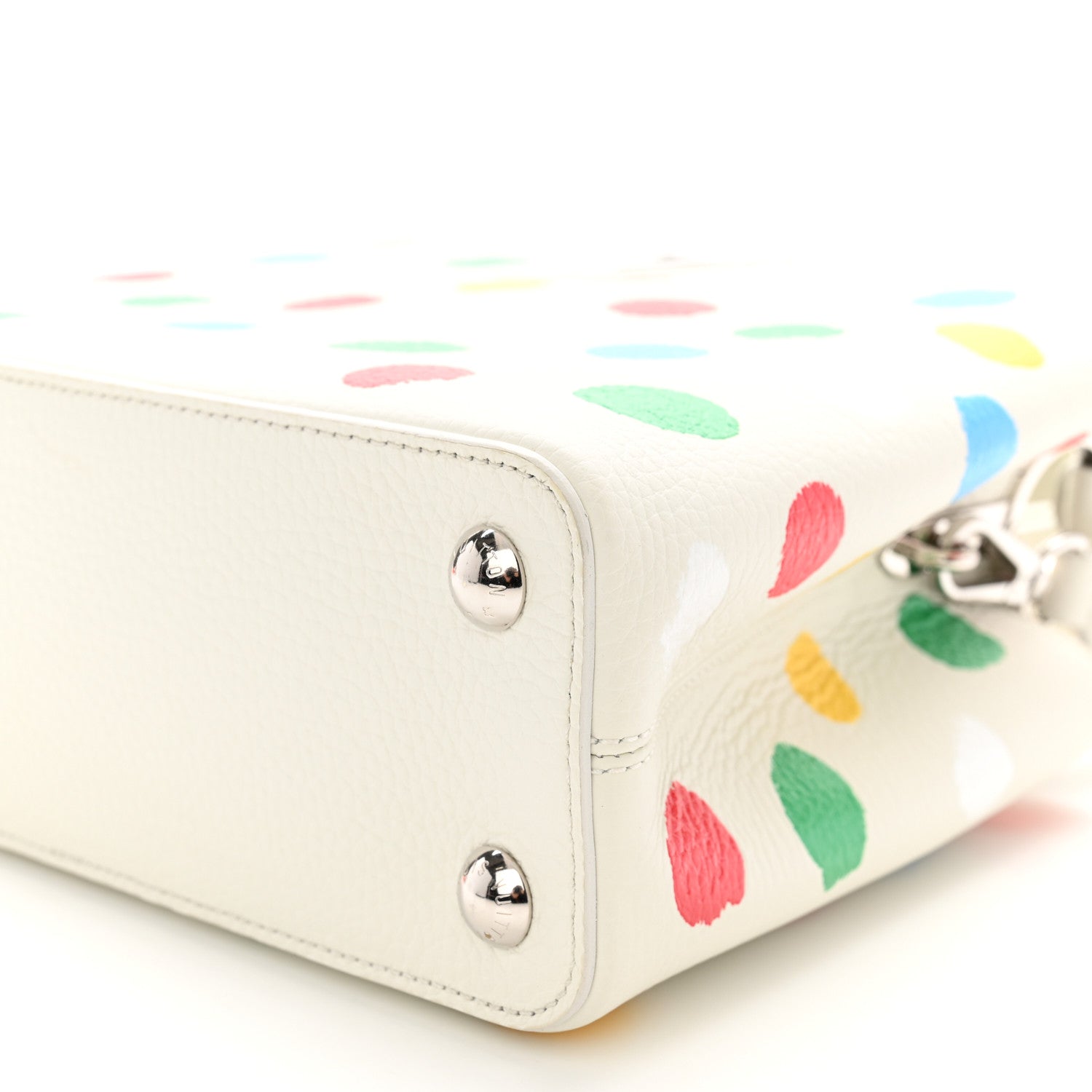 Louis Vuitton LV X YK Taurillon Capucines BB White 9 of 9