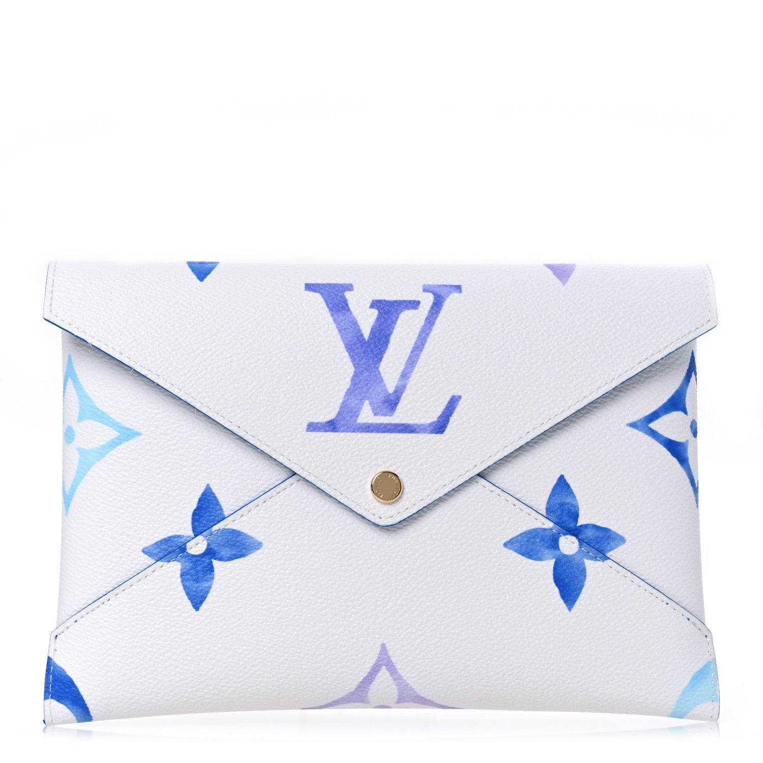 Louis Vuitton Monogram Giant By The Pool Kirigami Pochette Set Blue Rose Beige 1 of 9