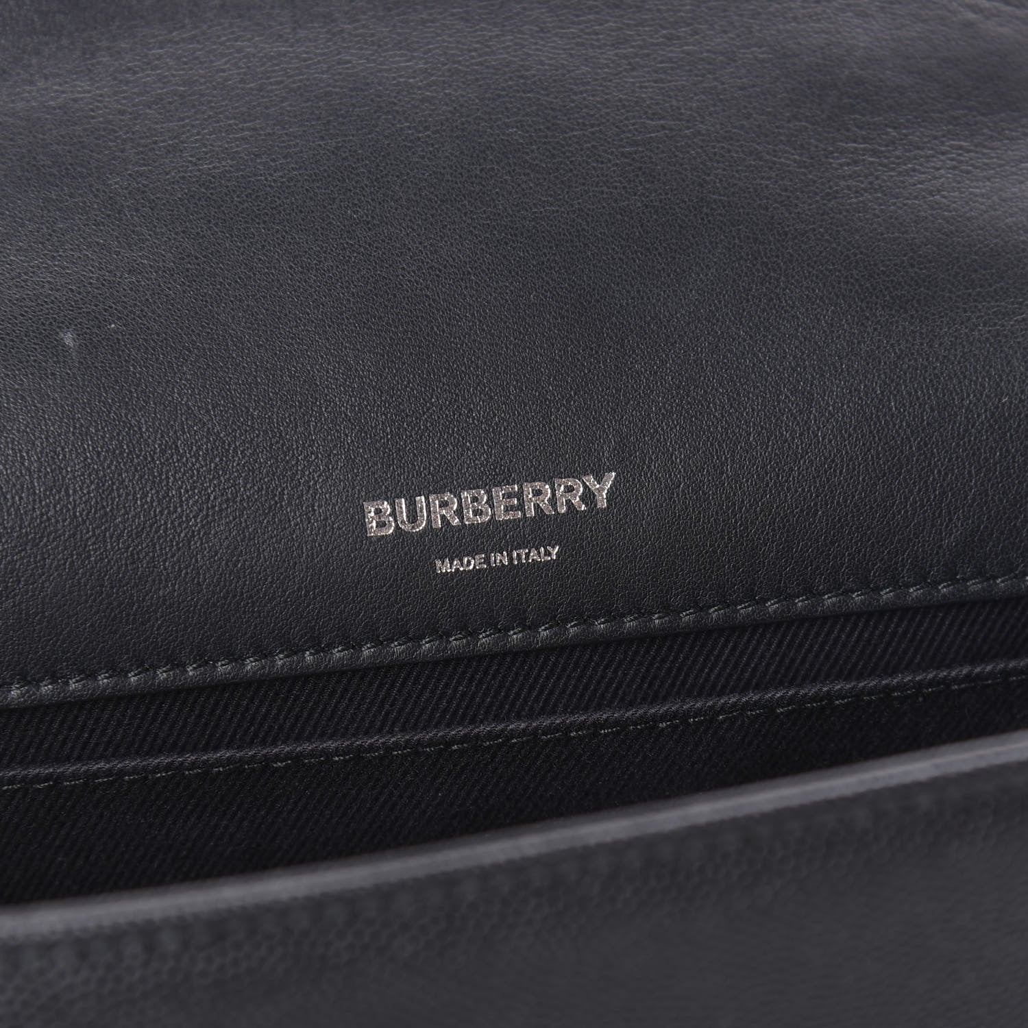 Burberry Grainy Calfskin Quilted Lola Bag Black 8 of 10