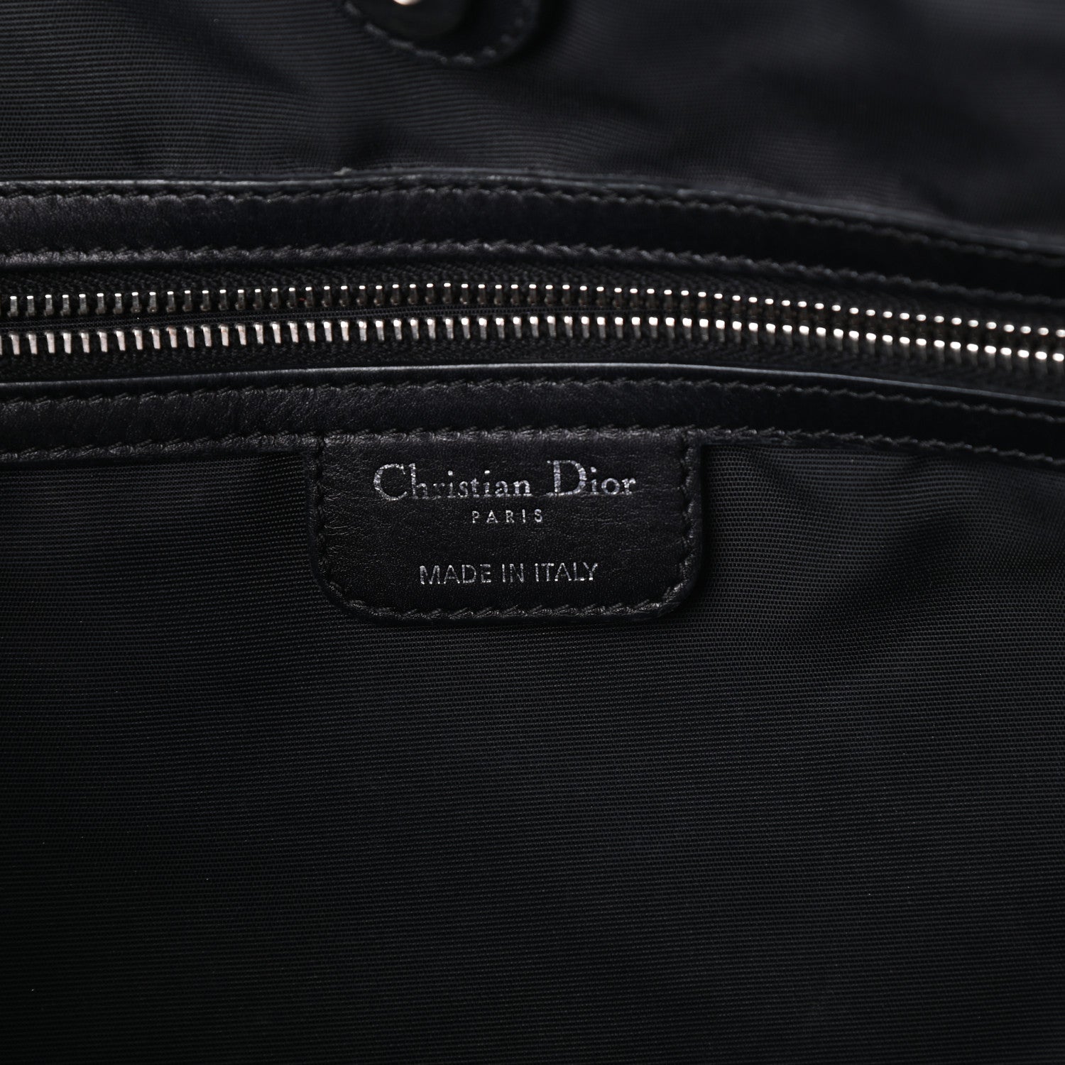 Christian Dior Coated Canvas Cannage Medium Panarea Tote Black 6 of 9