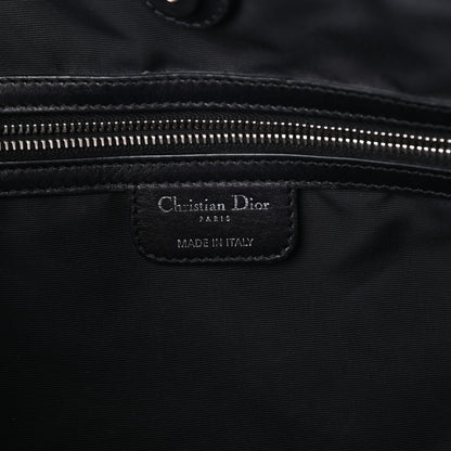 Christian Dior Coated Canvas Cannage Medium Panarea Tote Black 6 of 9