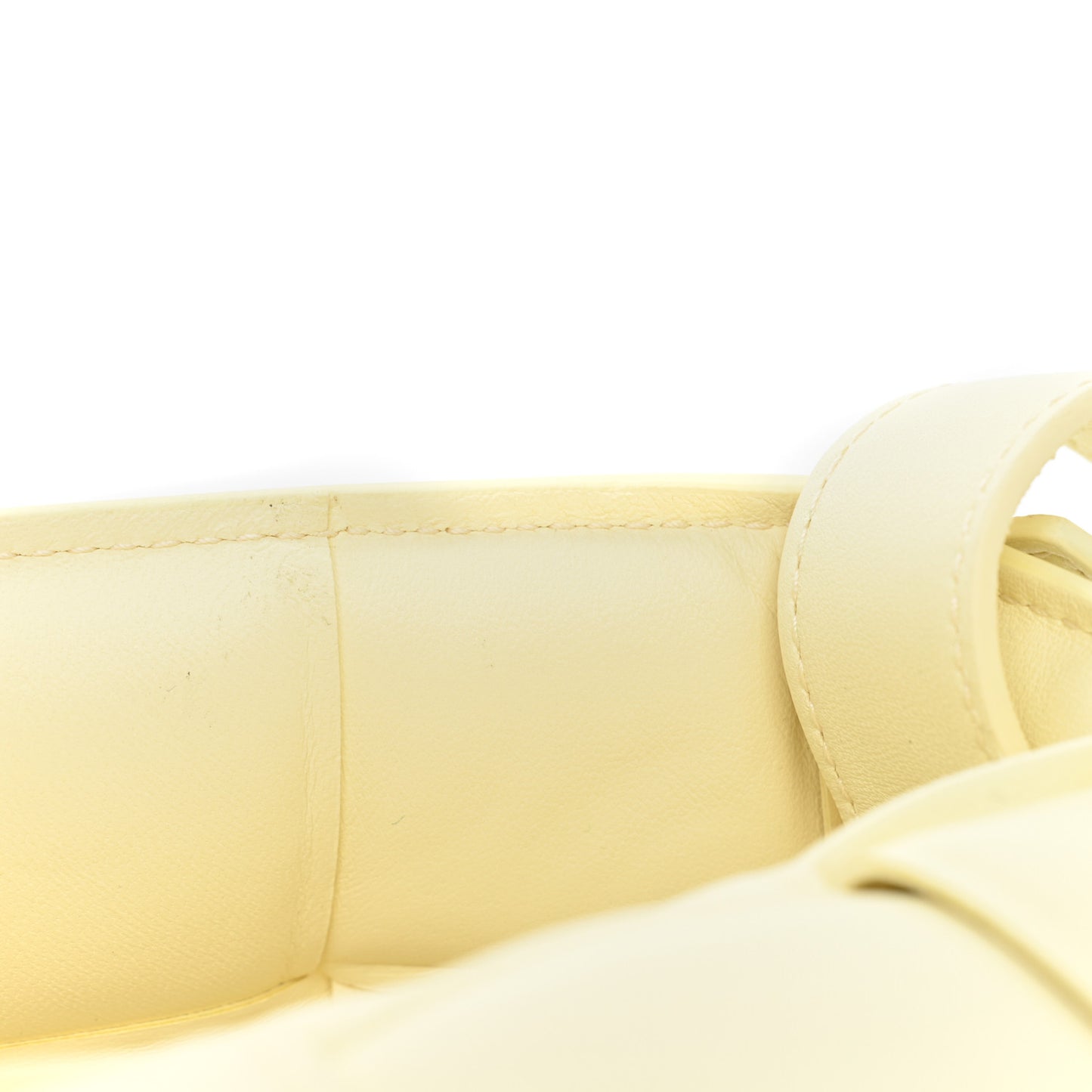 Nappa Maxi Intreccio Padded Cassette Crossbody Bag Zest