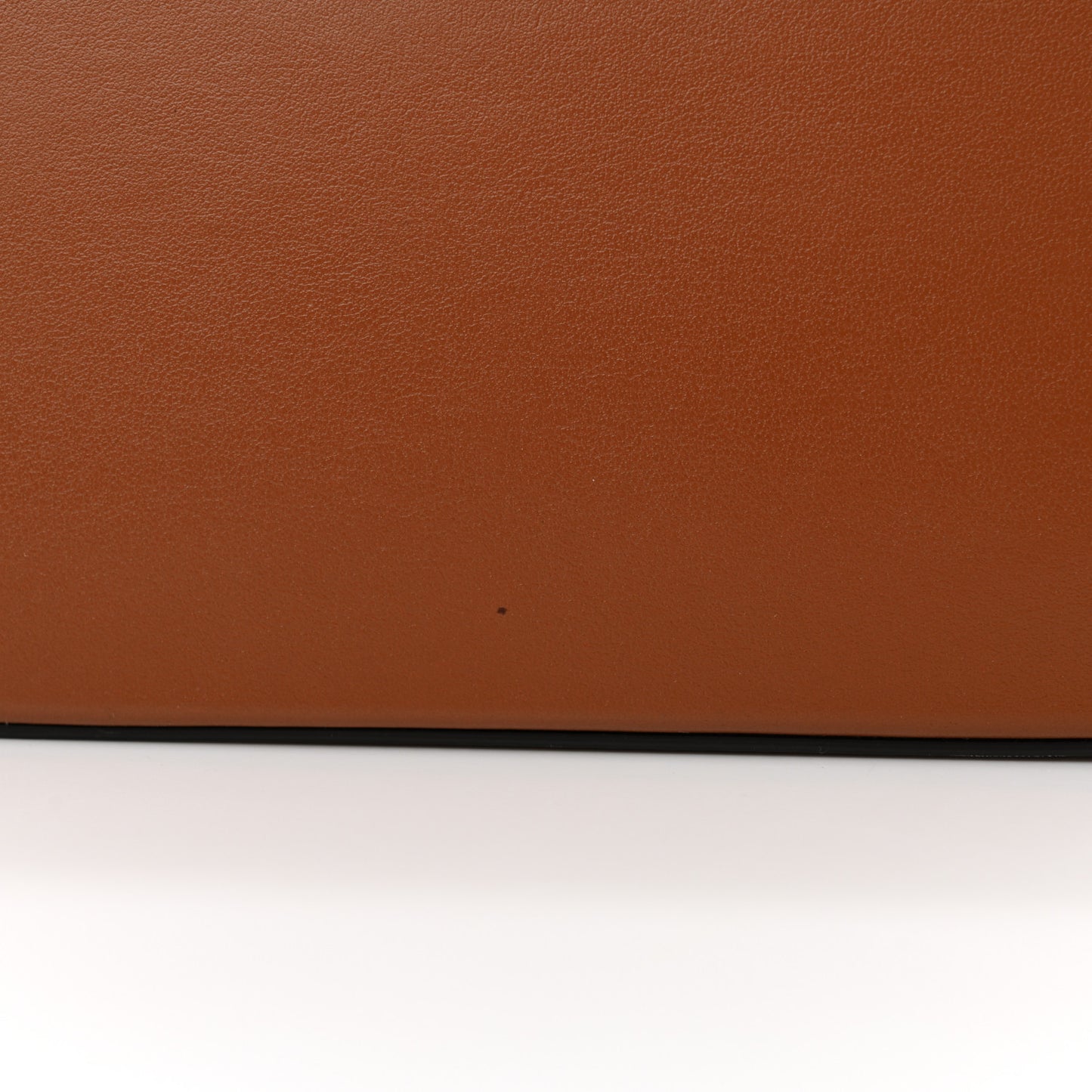 Smooth Calfskin Small Cuir Triomphe Bucket Bag Tan