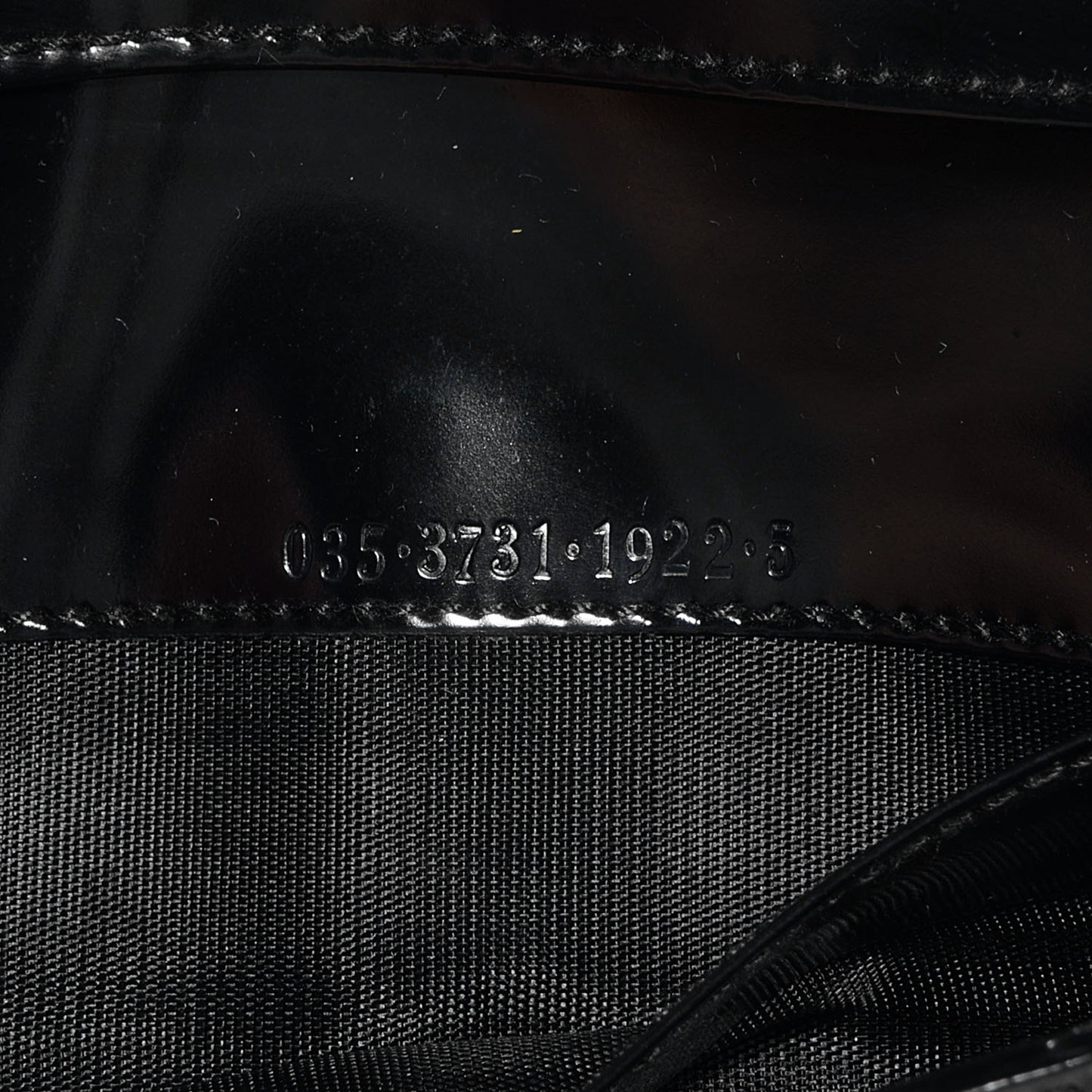 Patent Leather Blondie Continental Wallet Black