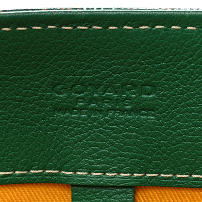 Goyard Goyardine Voltaire III Tote Green 6 of 16