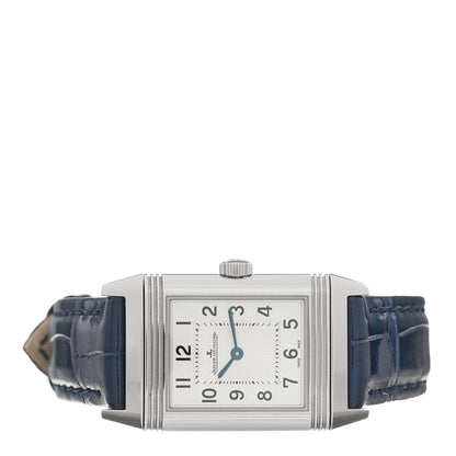 Jaeger-LeCoultre Stainless Steel Alligator 21mm Reverso Classic Manual Winding Watch Q2608440 3 of 6