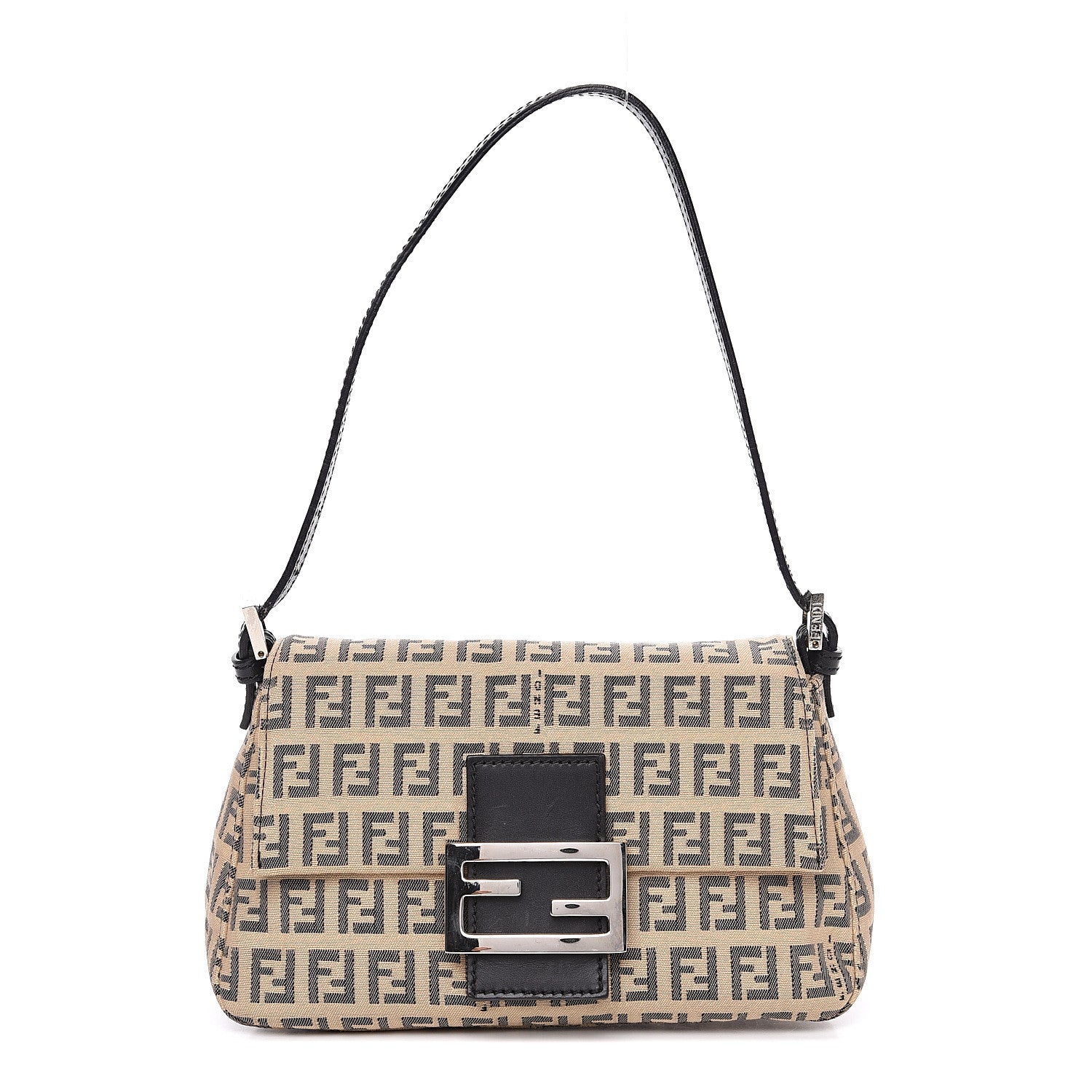 Fendi Zucchino Mini Mama Baguette Beige 1 of 8