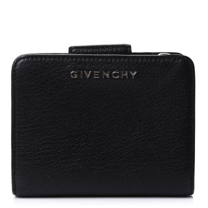 Givenchy Sugar Goatskin Compact Wallet Black 2 of 15