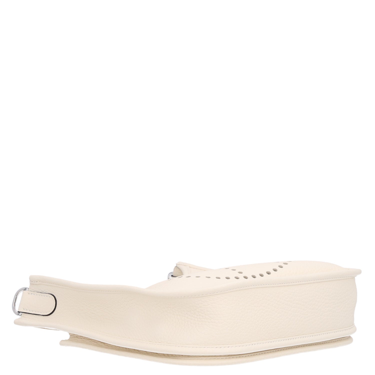 Hermes Taurillon Clemence Evelyne 23 Poche III Cream 4 of 10
