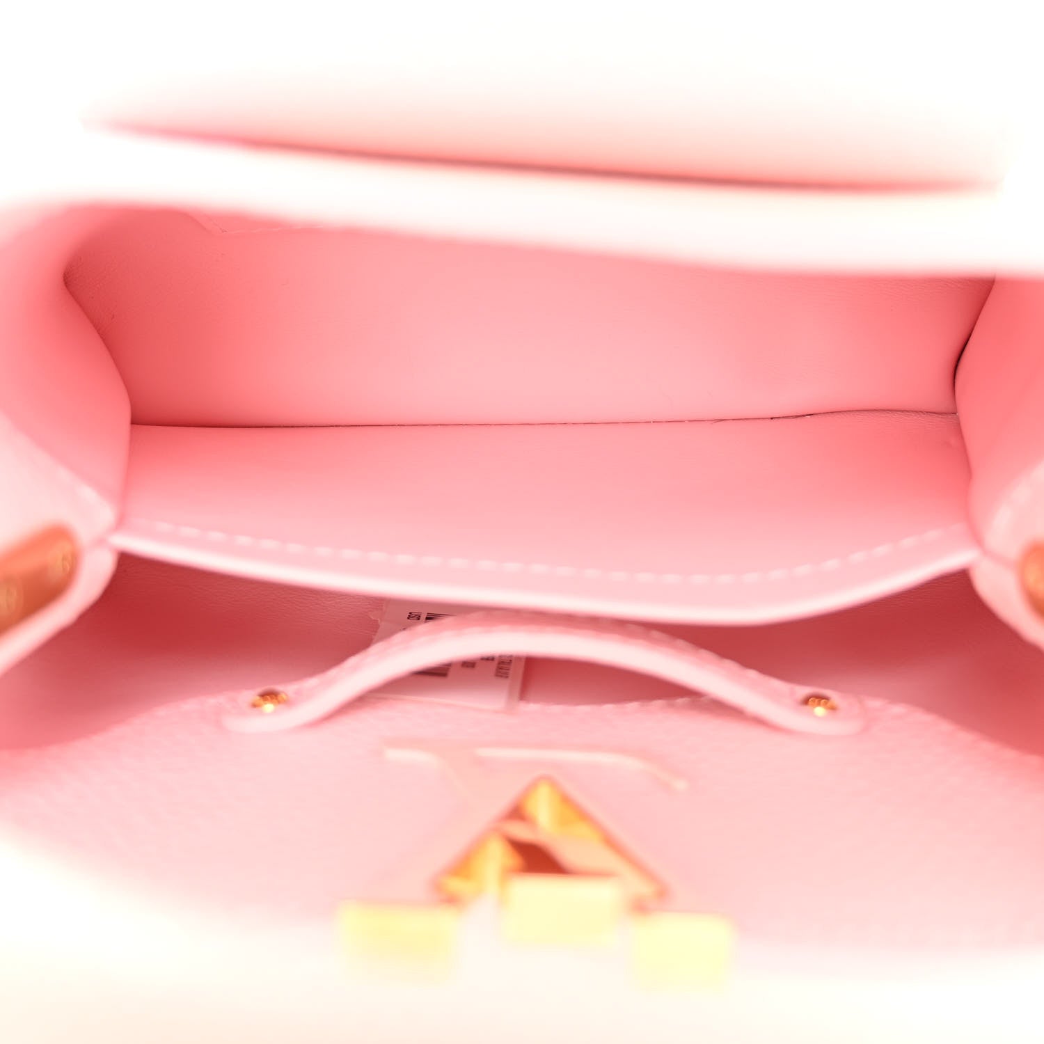 Louis Vuitton Taurillon Karung Patchwork Mini Capucines Pink 5 of 9