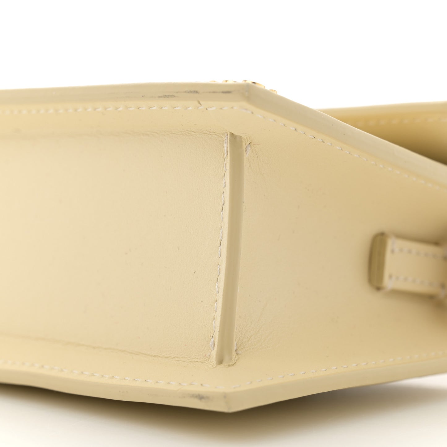 Smooth Calfskin Le Bambino Long White
