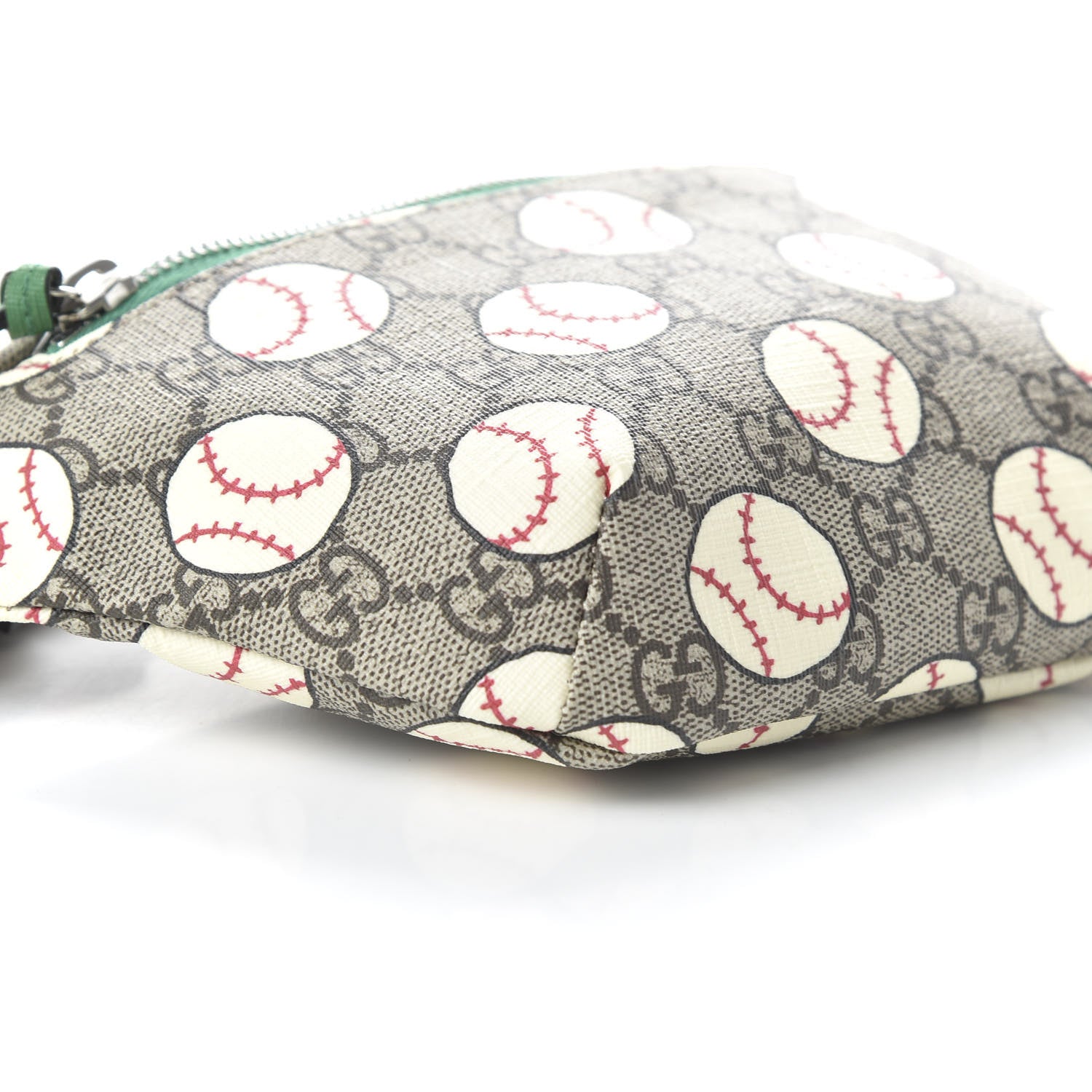 Gucci GG Supreme Monogram Baseballs Web Childrens Belt Bag 6 of 10