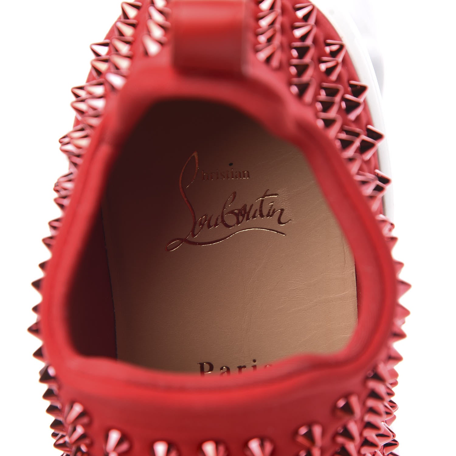 Christian Louboutin Neoprene Spike Sock Donna Flat Sneakers 38.5 Loubi 5 of 7