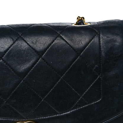 Chanel Lambskin Quilted Small Single Flap Black 12 of 15