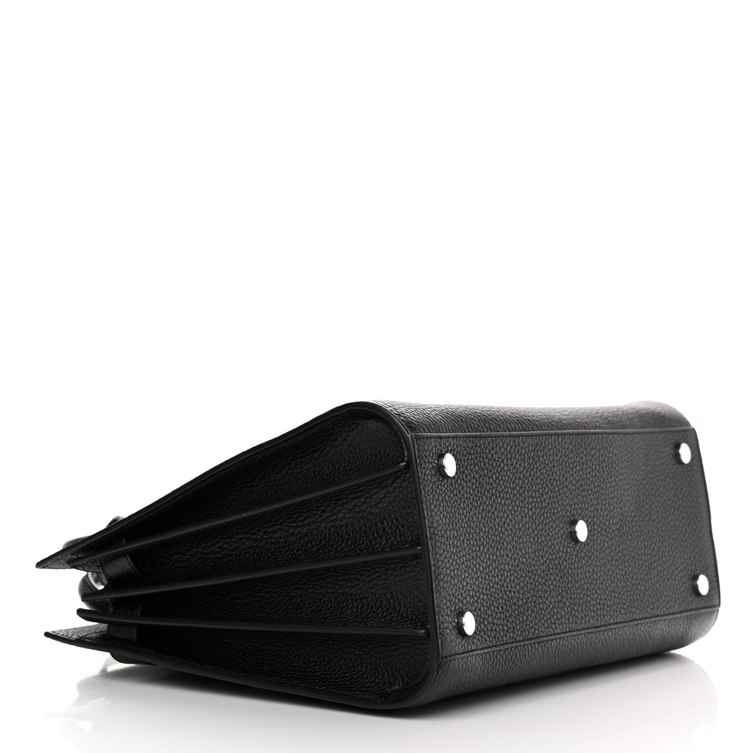 Saint Laurent Grained Calfskin Small Sac De Jour Black 4 of 10