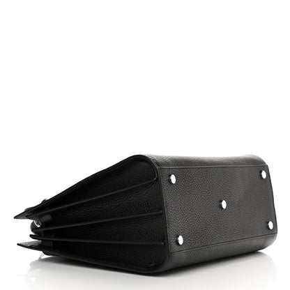 Saint Laurent Grained Calfskin Small Sac De Jour Black 4 of 10