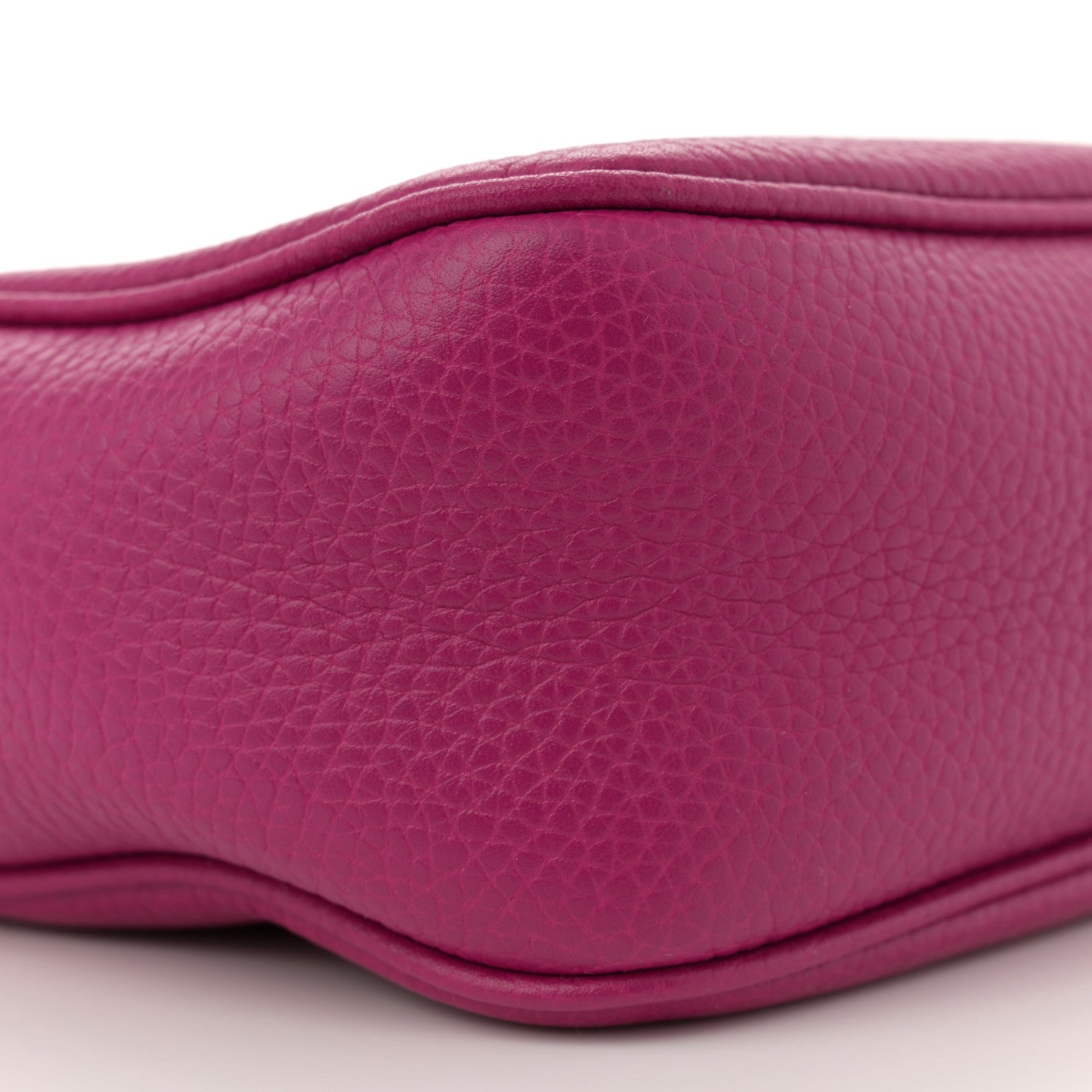 Gucci Pebbled Calfskin Small Soho Disco Bag Bright Bouganville 9 of 10