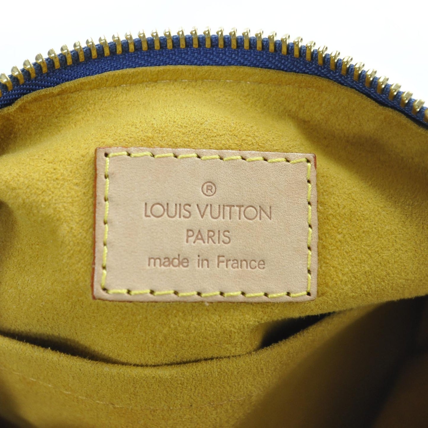 Monogram Denim Baggy PM Blue
