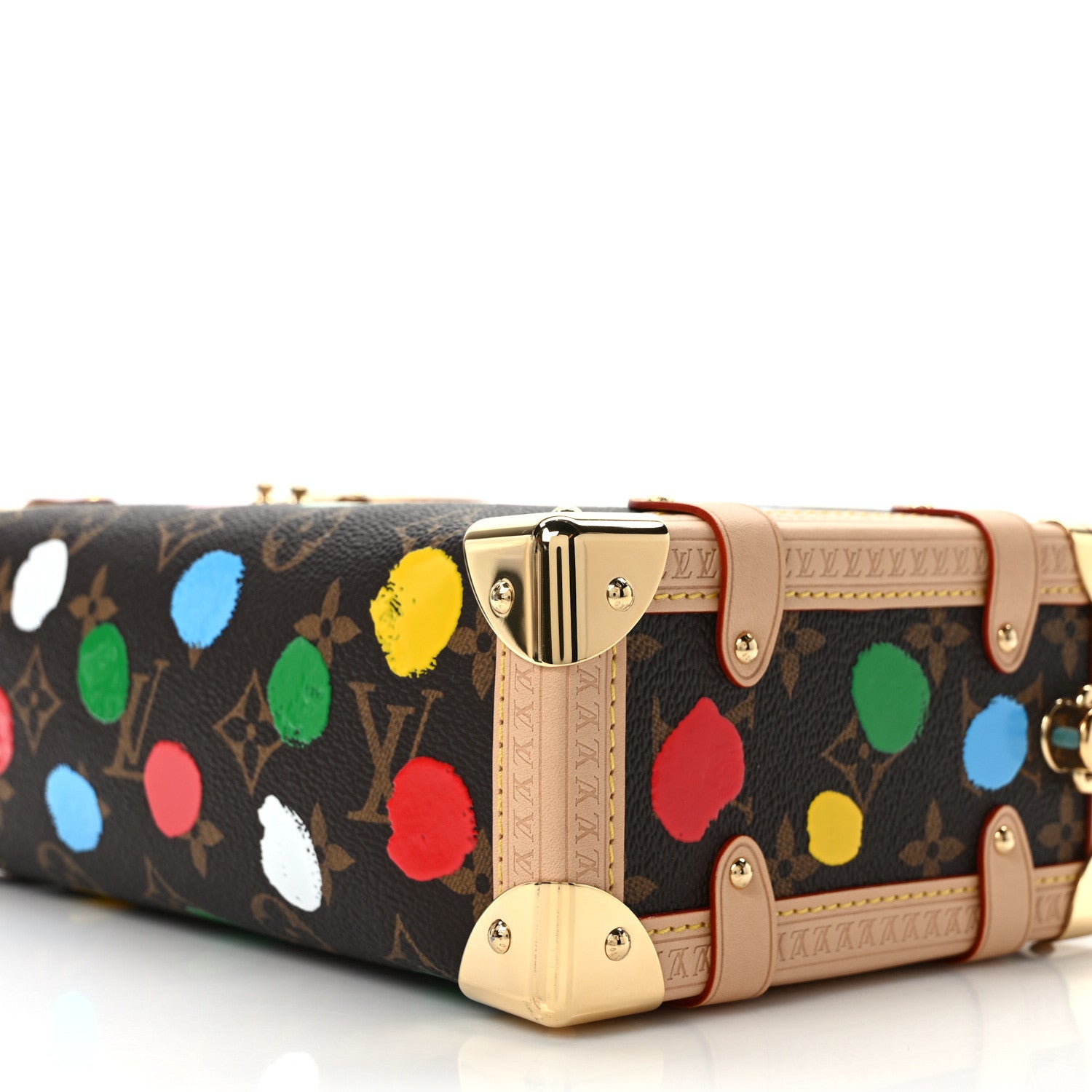 Louis Vuitton LV X YK Monogram Dots Side Trunk Multicolor 8 of 9