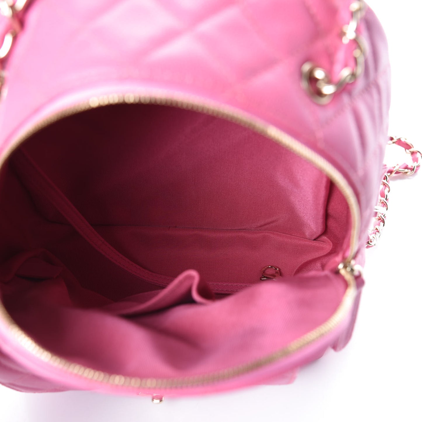 Caviar Quilted Large CC Day Backpack Pink