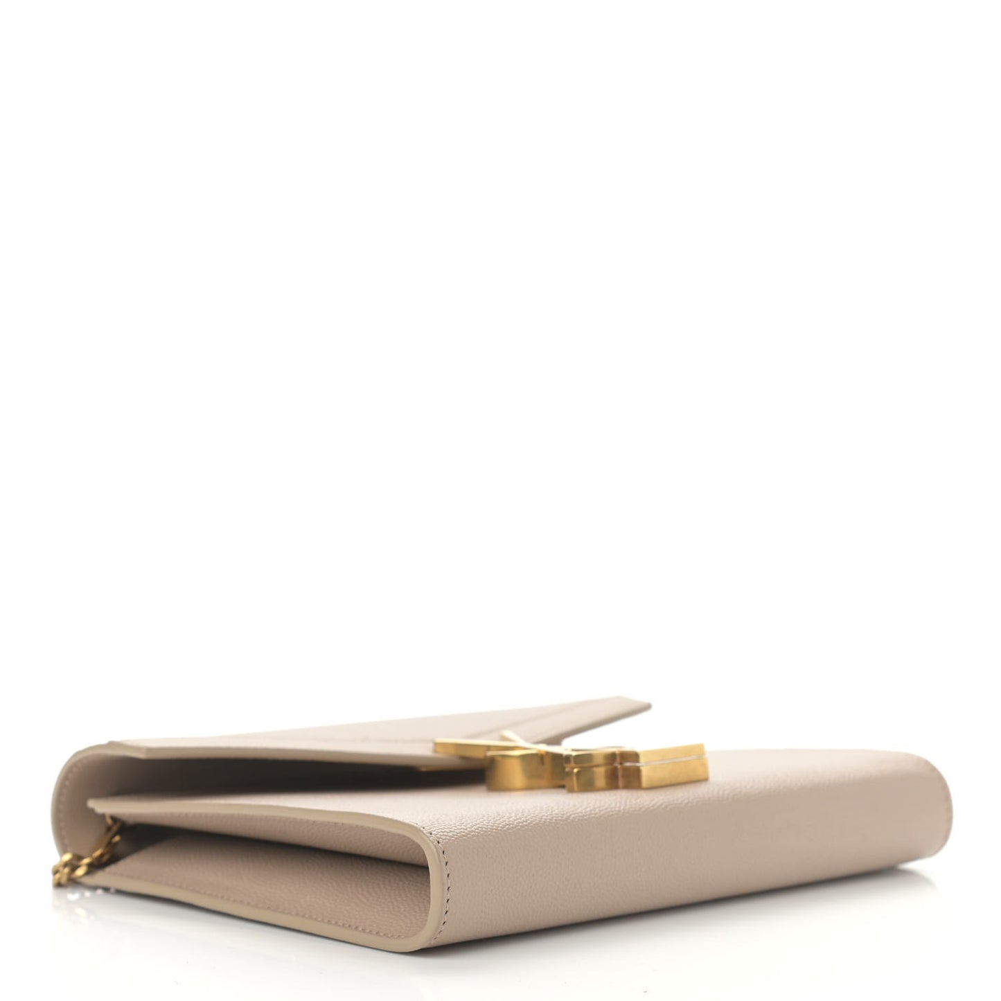 Grain De Poudre Monogram Cassandra Clasp Bag Beige