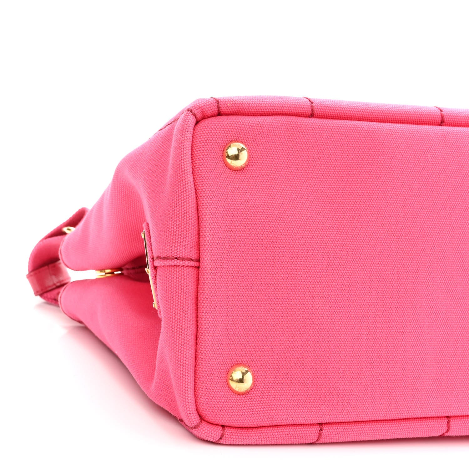 Prada Canapa Small Logo Tote Peonia 9 of 11