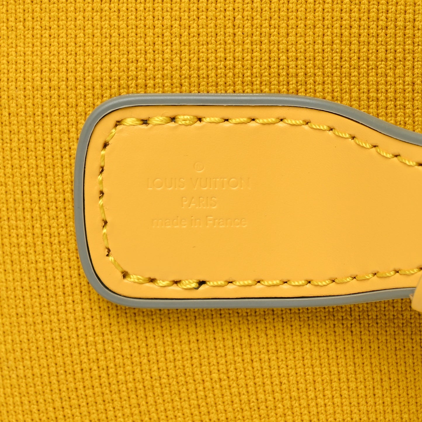 Knit Monogram Horizon Soft Duffle 55 Jaune