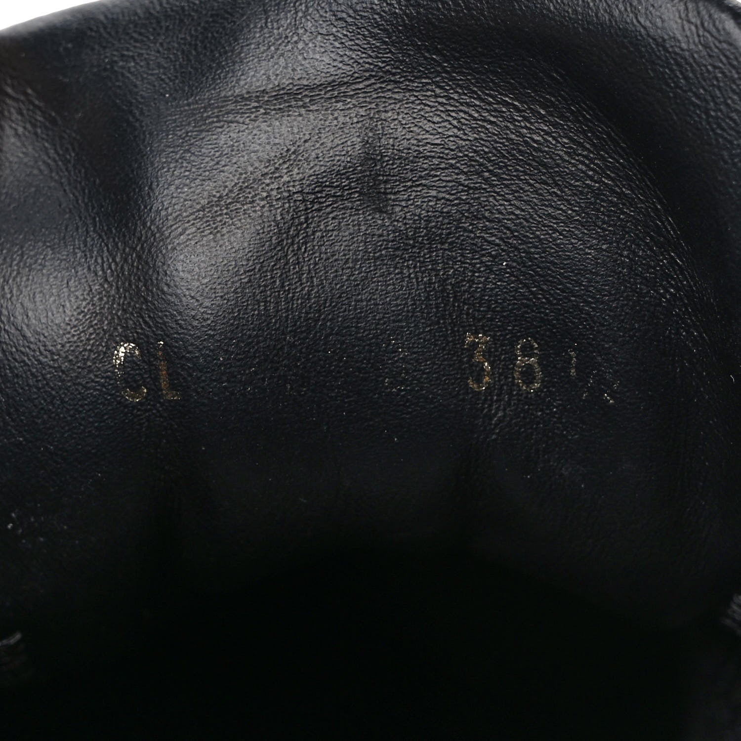 Louis Vuitton Suede Monogram Run Away Sneakers 38.5 Black 9 of 9