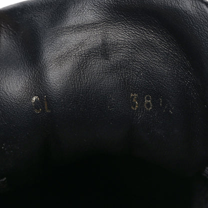 Louis Vuitton Suede Monogram Run Away Sneakers 38.5 Black 9 of 9