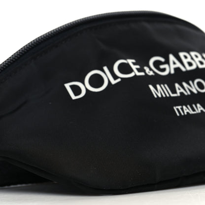 Dolce & Gabbana Nylon Logo Belt Bag Black 7 of 8
