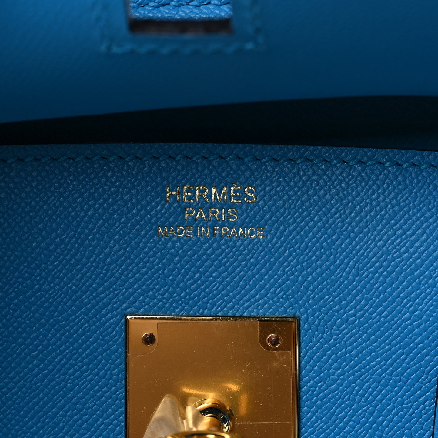 Madame Calfskin Birkin Sellier 30 Bleu Frida