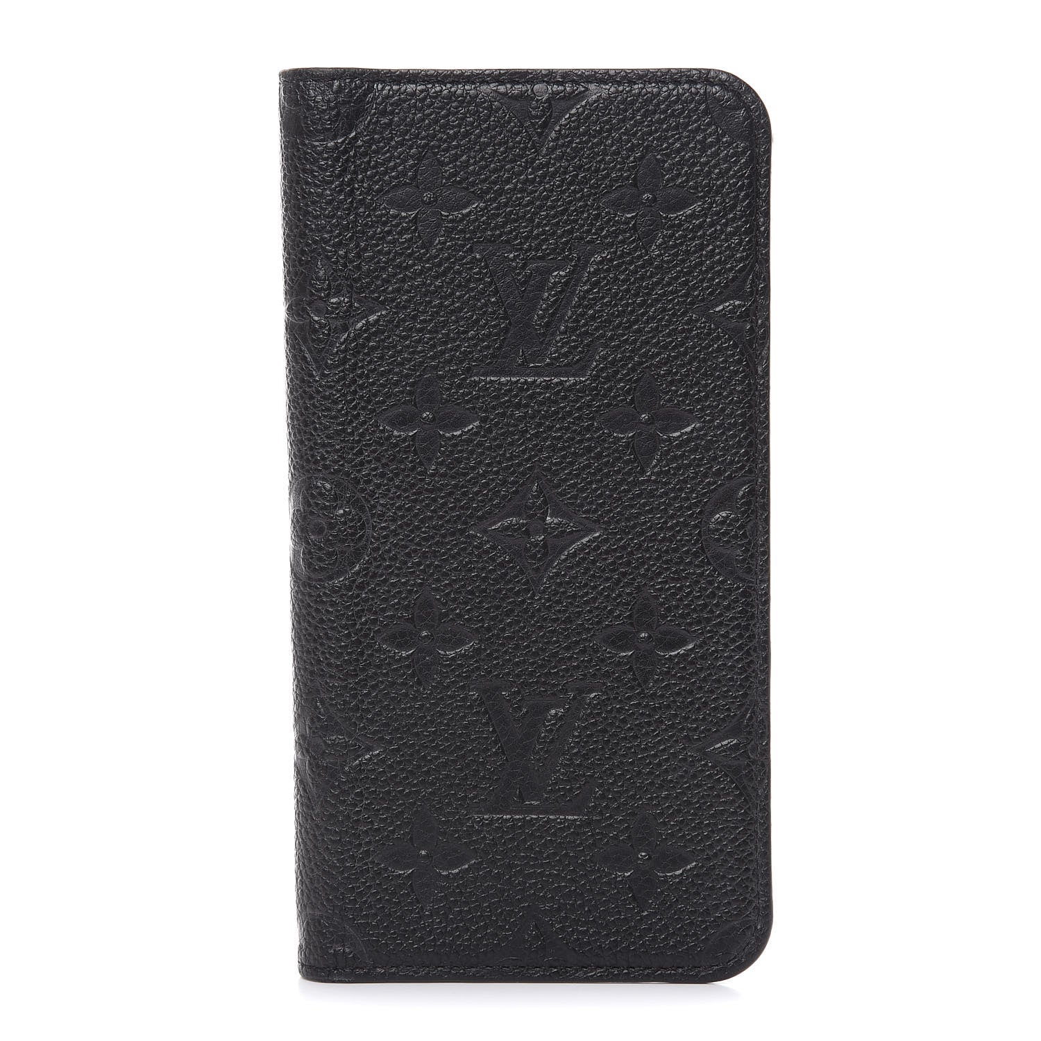 Louis Vuitton Empreinte iPhone X/XS Folio Case Black 1 of 9