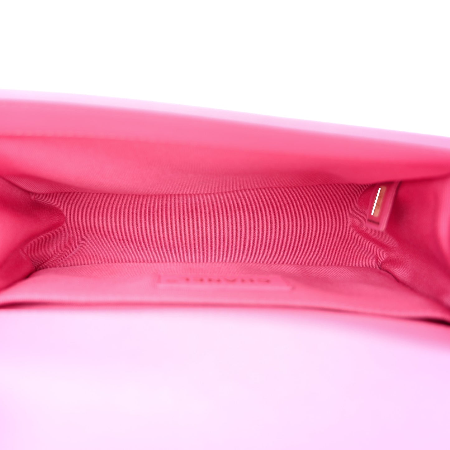 Calfskin Quilted Small Boy Flap Pink
