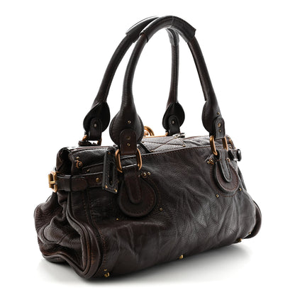 Chloe Calfskin Medium Paddington Satchel Brown 3 of 11