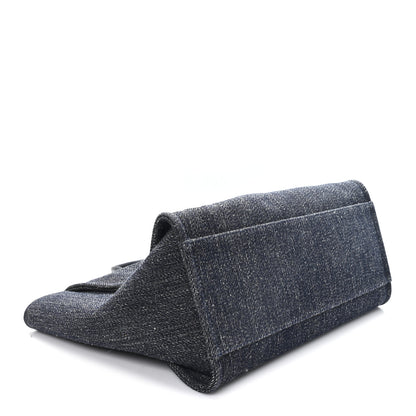 Chanel Denim Large Deauville Tote Dark Blue 5 of 11